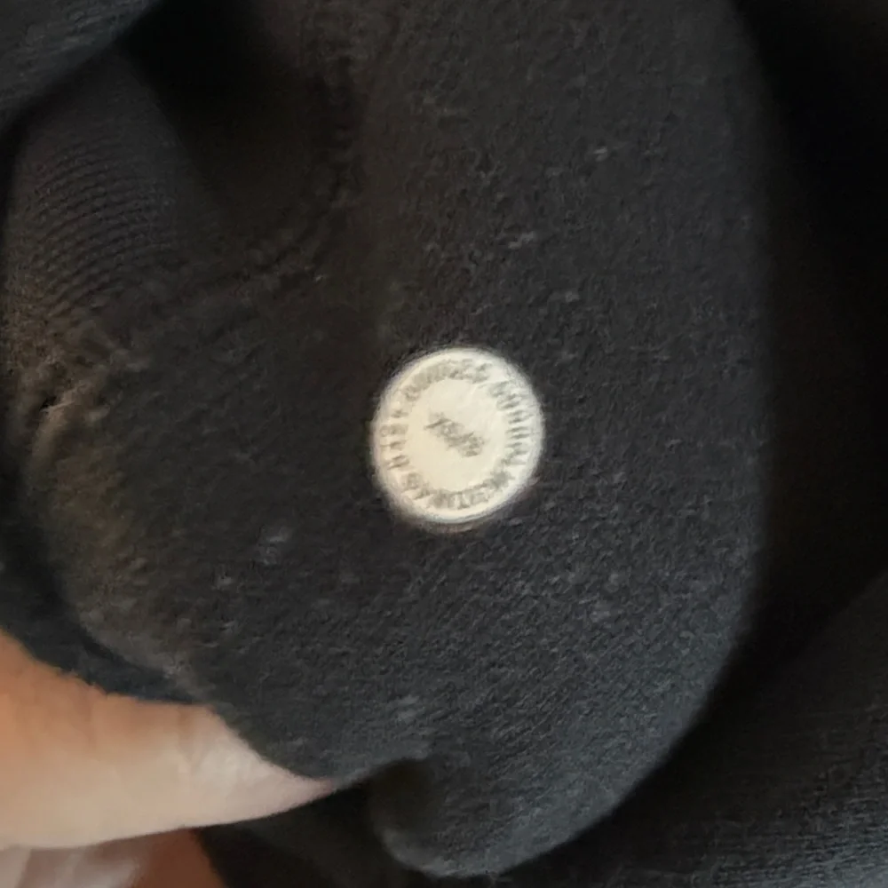 Lululemon Oversized Black Scuba Xs/s Black - Picture 4 of 7